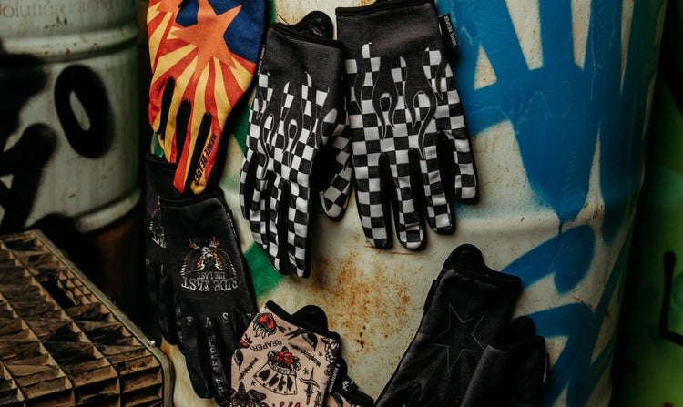 Rebel Reaper Riding Gloves