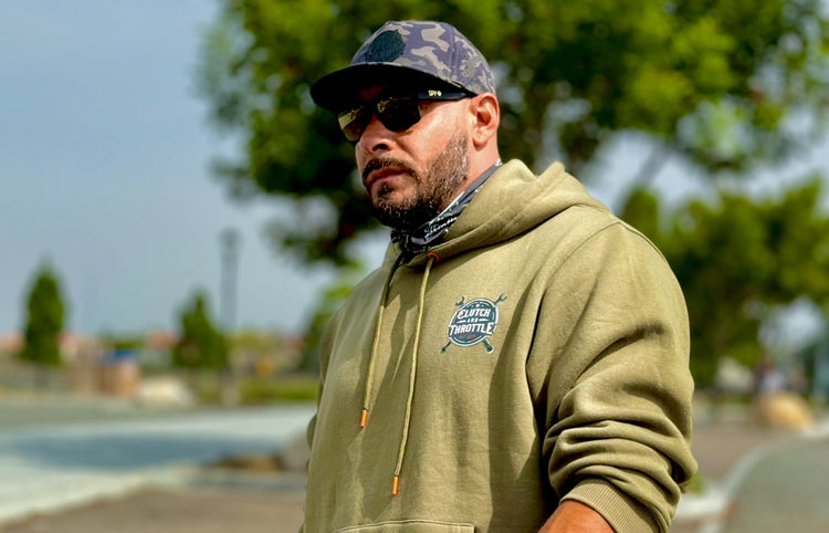 Clutch and Throttle Hoodies