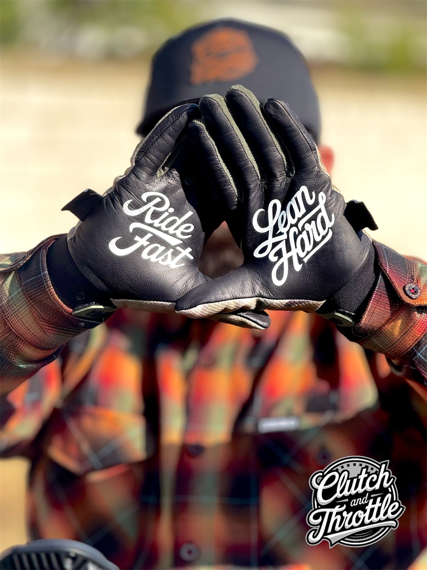 OG Crest Motorcycle Gloves (Camo)