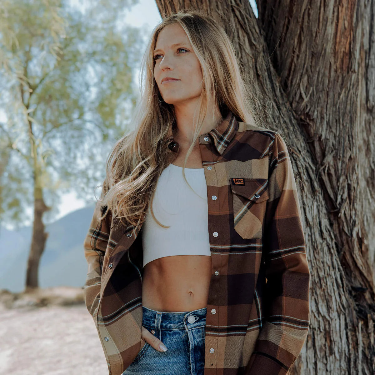 Women's MKC Western Flannel