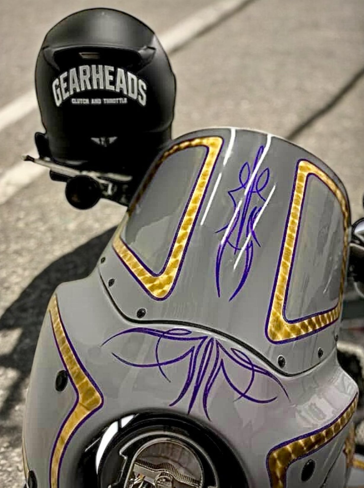 Gearheads Block 6” Helmet Transfer Decal