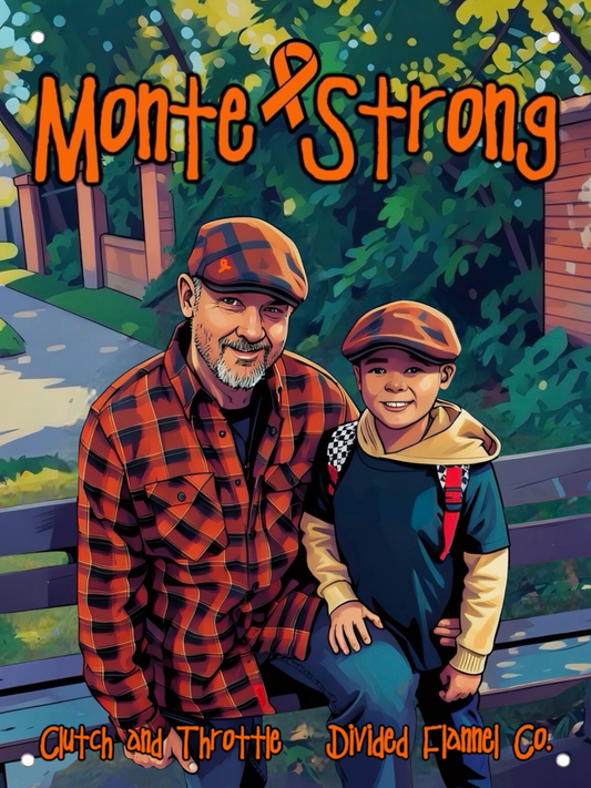 Monte Strong Vinyl Banner