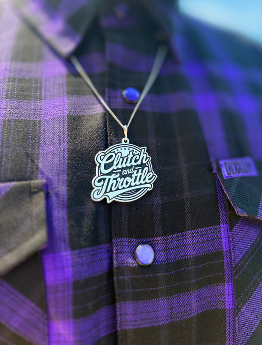 OG Crest Silver Pendant Necklace (Preorder)