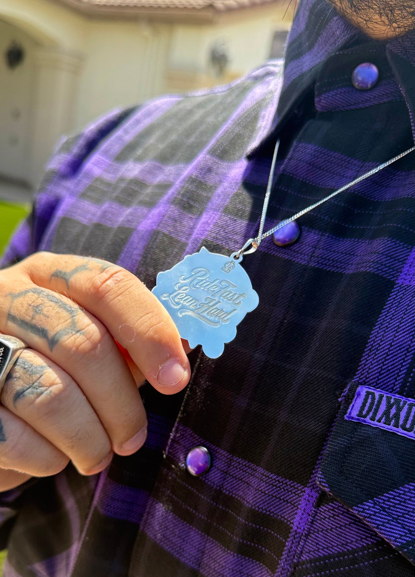 OG Crest Silver Pendant Necklace (Preorder)