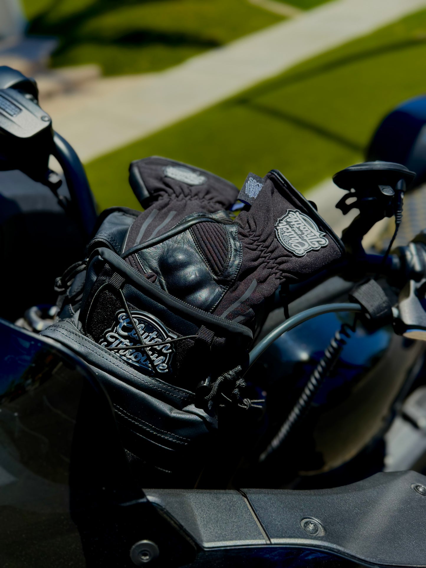 OG Crest Motorcycle Gauntlets