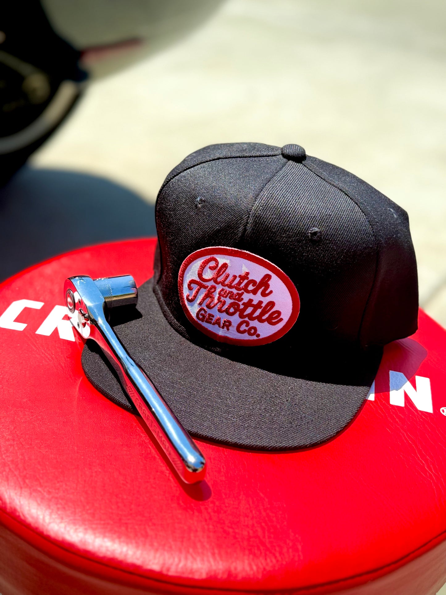 Grease Monkey Snapback (Black)