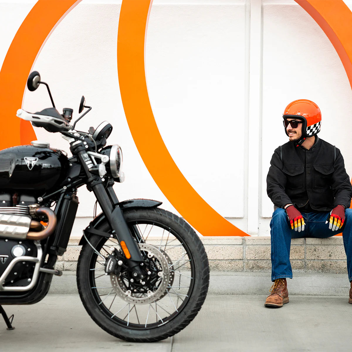Bonanza Helmet “Competition Orange”