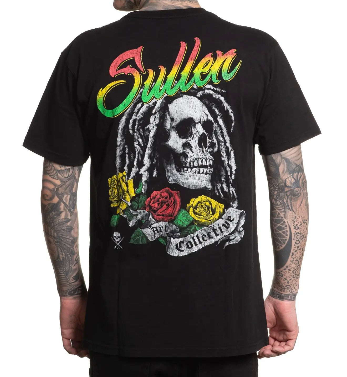 Rasta Skull Premium T-Shirt
