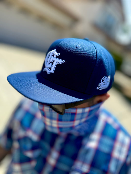 The Chain Snatcher Snapback (Navy Blue)