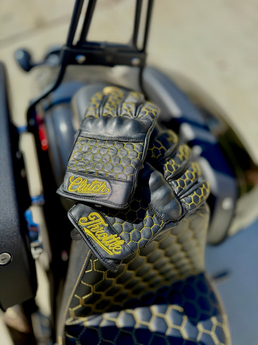 The Golden Hornet Leather Gloves