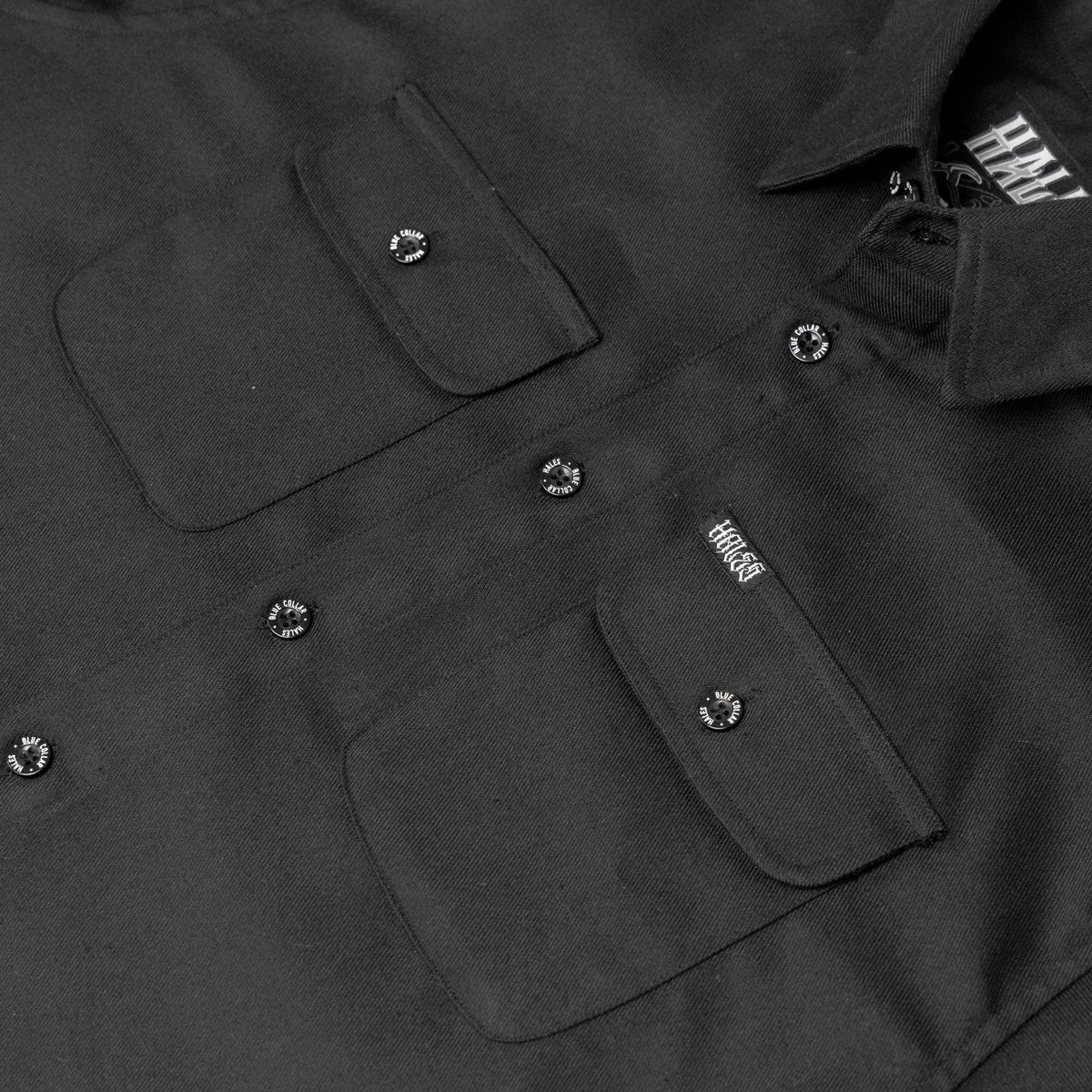 Blue Collar Long Sleeve Shirt