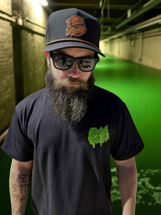 Slimey Bonehead Black T-Shirt