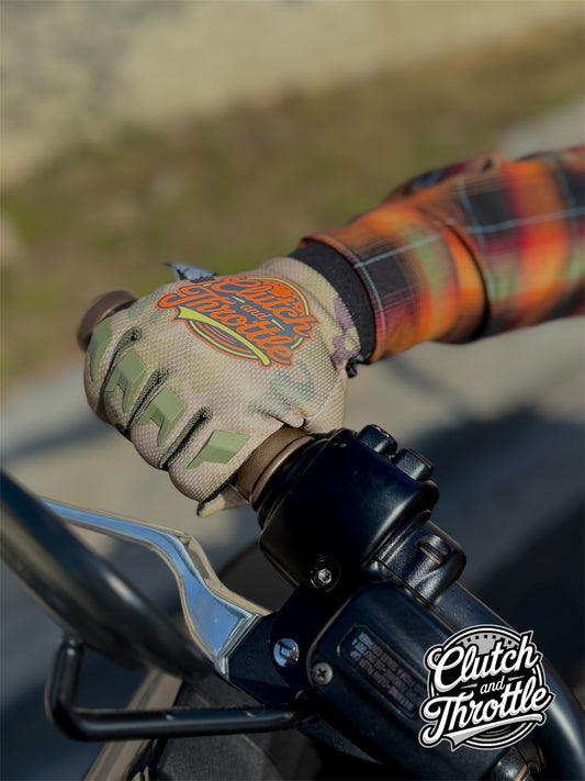 OG Crest Motorcycle Gloves (Camo)