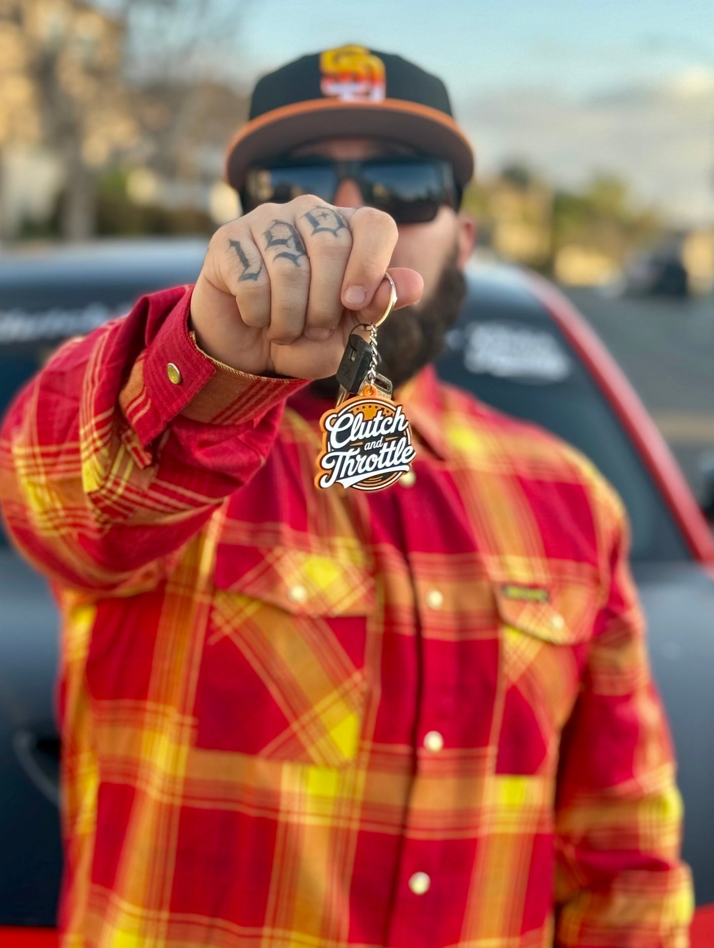 OG Crest Keychain (Orange)