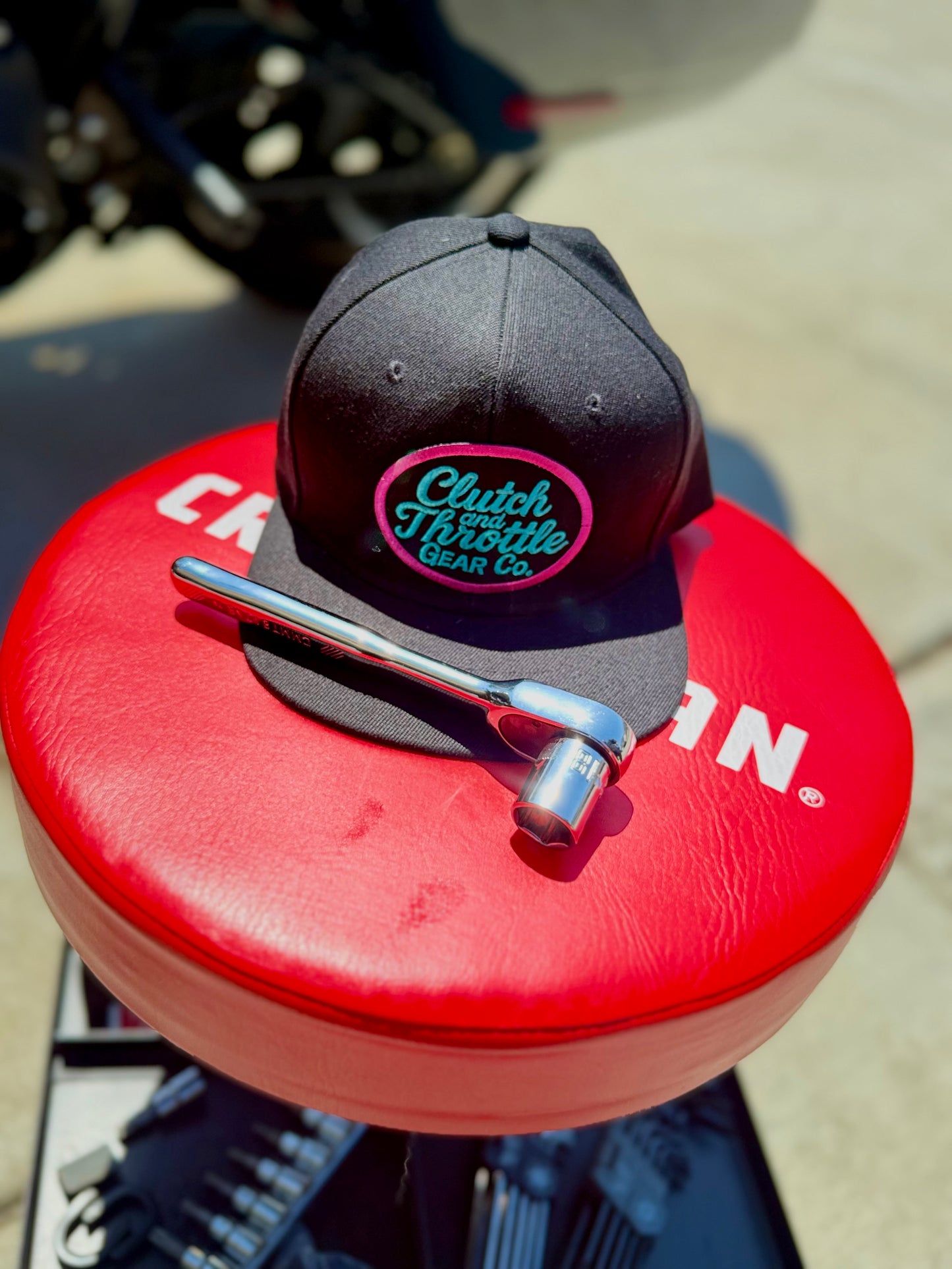 Grease Monkey Snapback (Black)