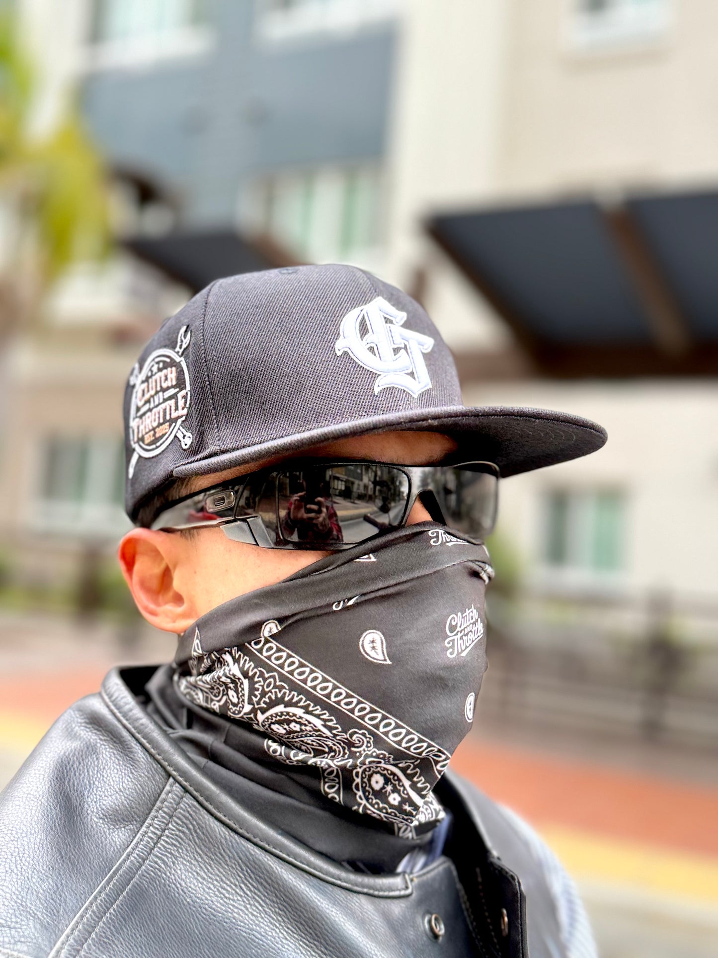 Wrench Crest Snapback (Black)