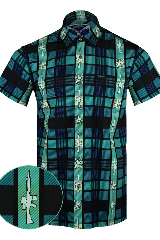 Brave Heart Button Down