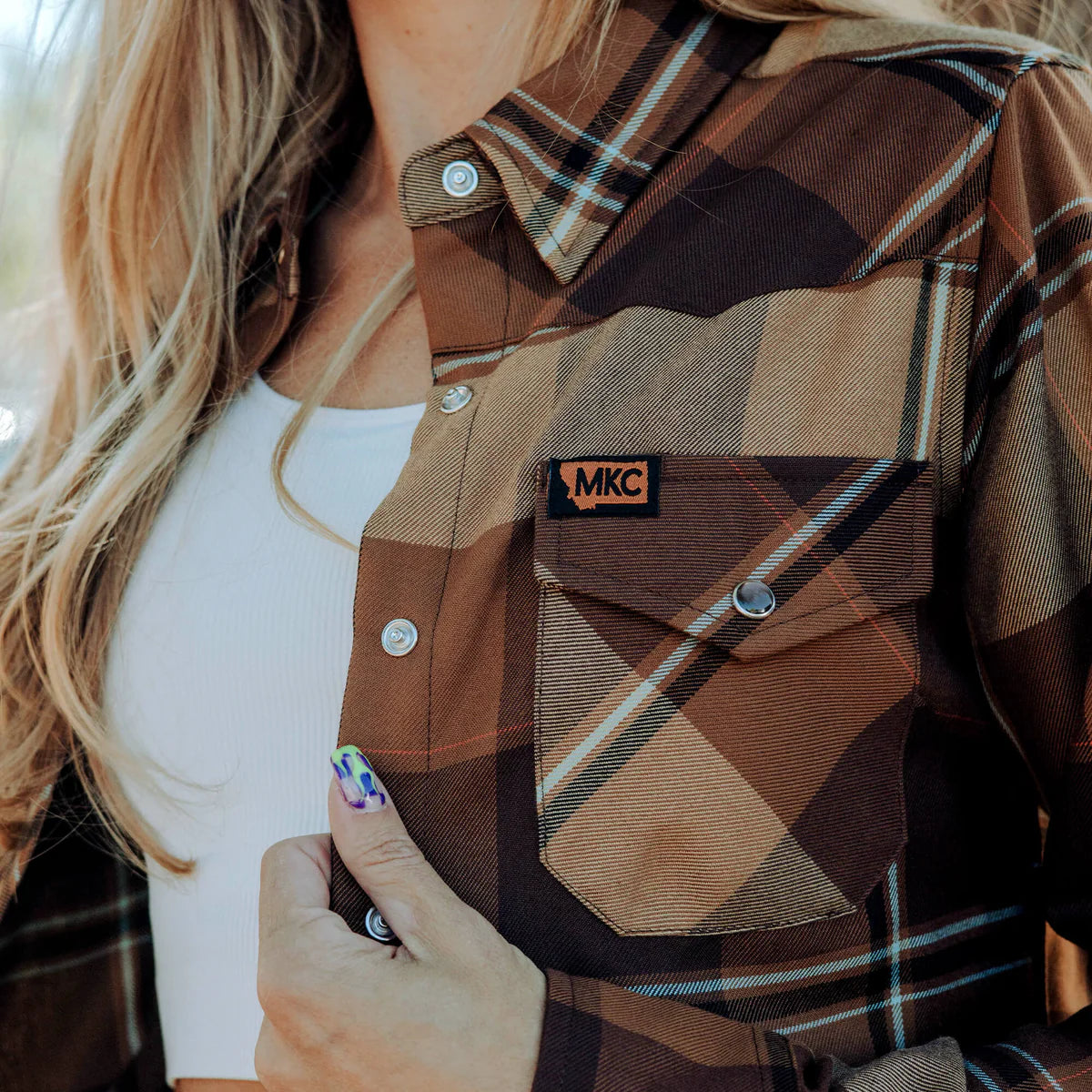 Women's MKC Western Flannel