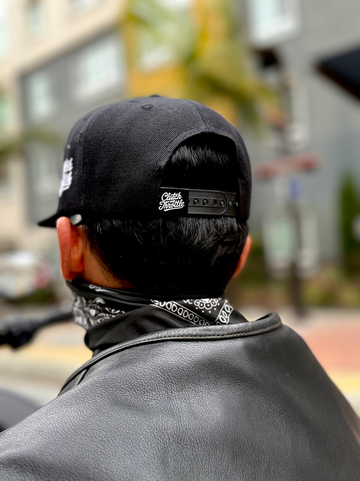 Wrench Crest Snapback (Black)