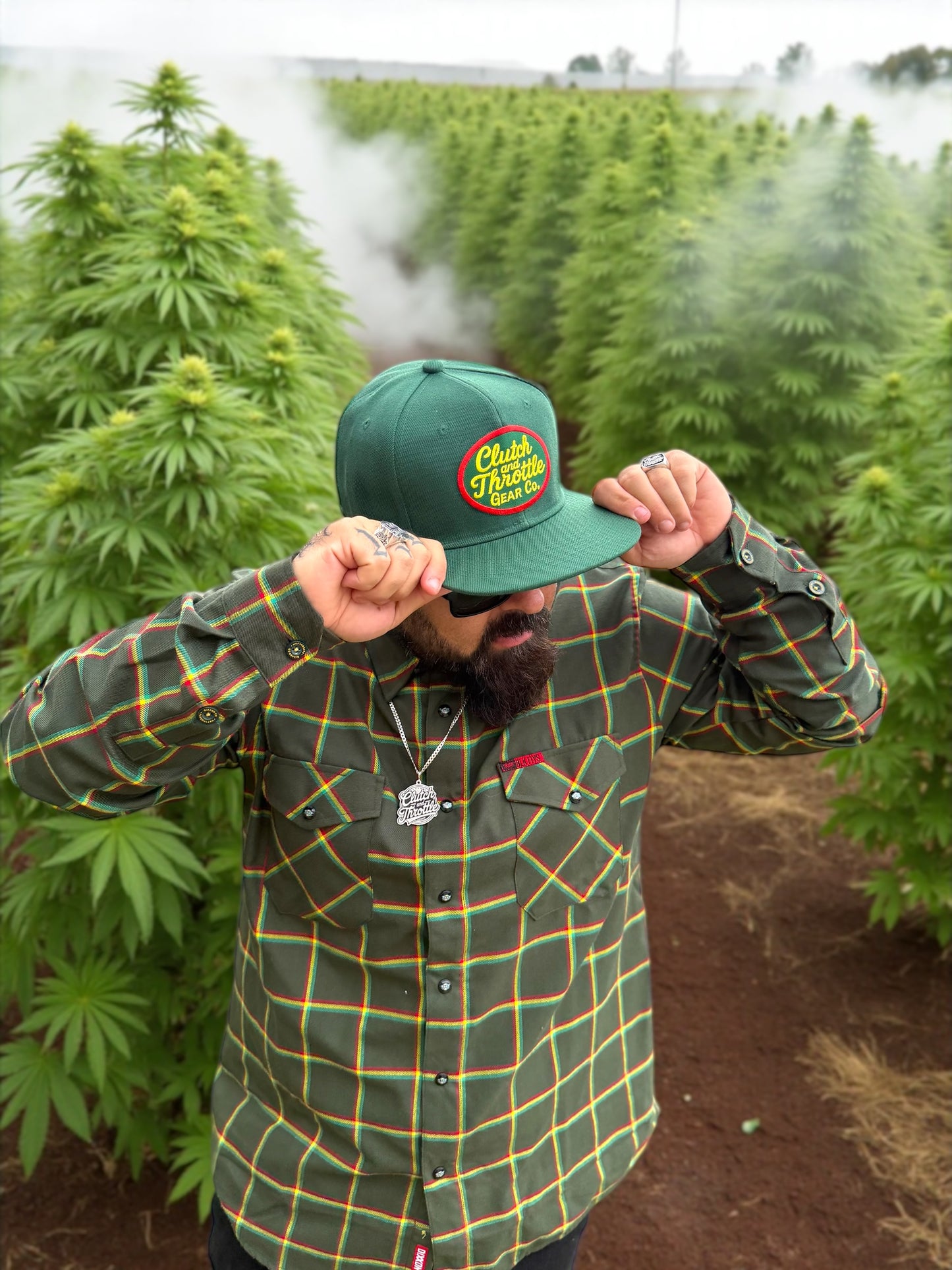 Grease Monkey Snapback (Green)