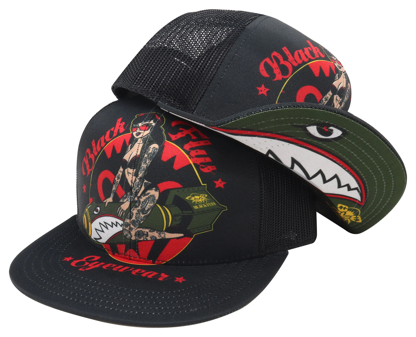 Fly Bomber Flip-Bill Trucker