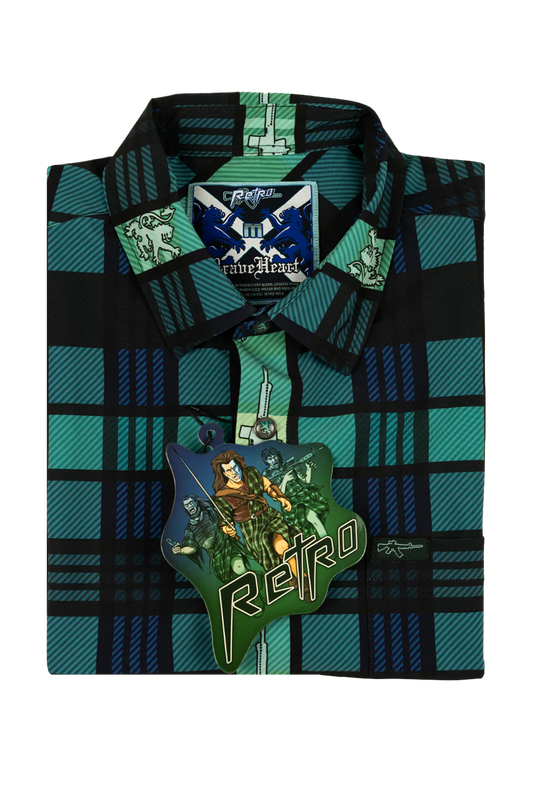 Brave Heart Button Down