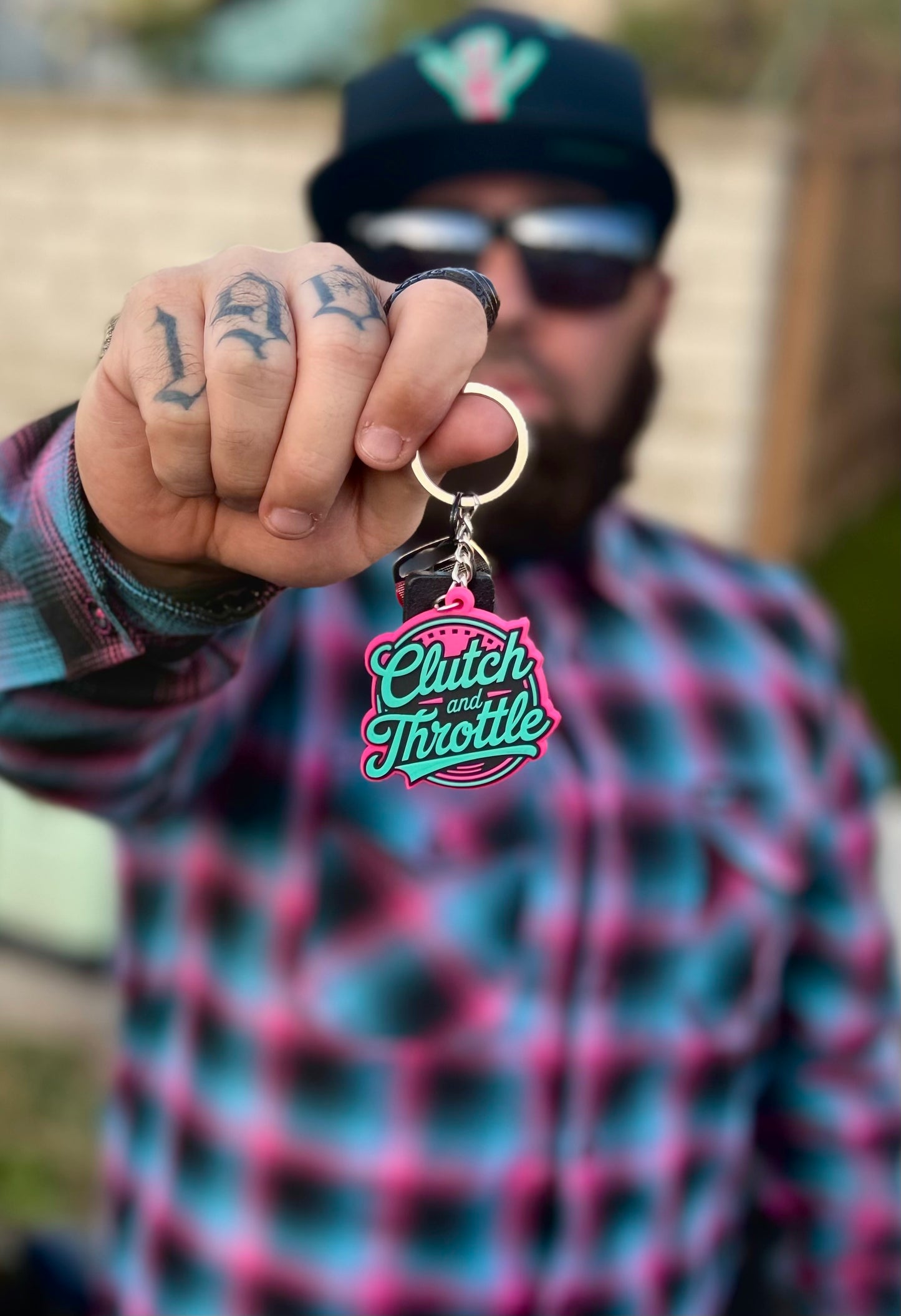 OG Crest PVC Keychain