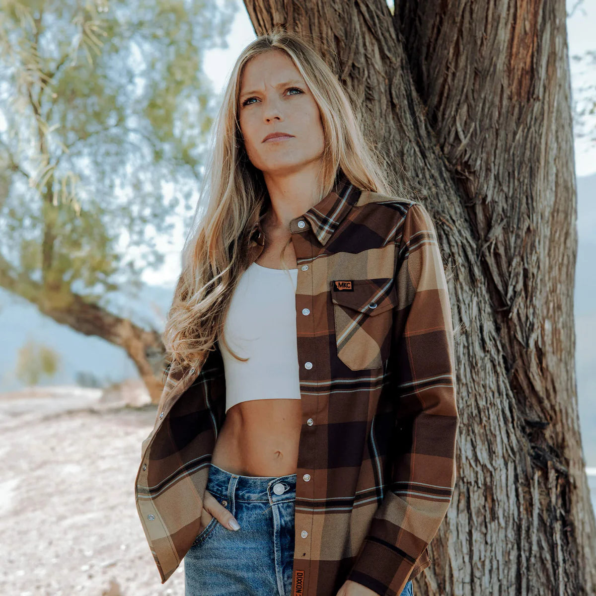 Women's MKC Western Flannel