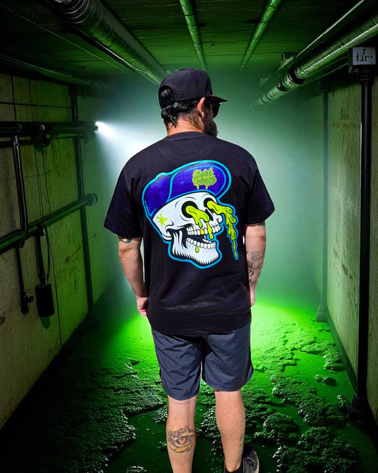 Slimey Bonehead Black T-Shirt
