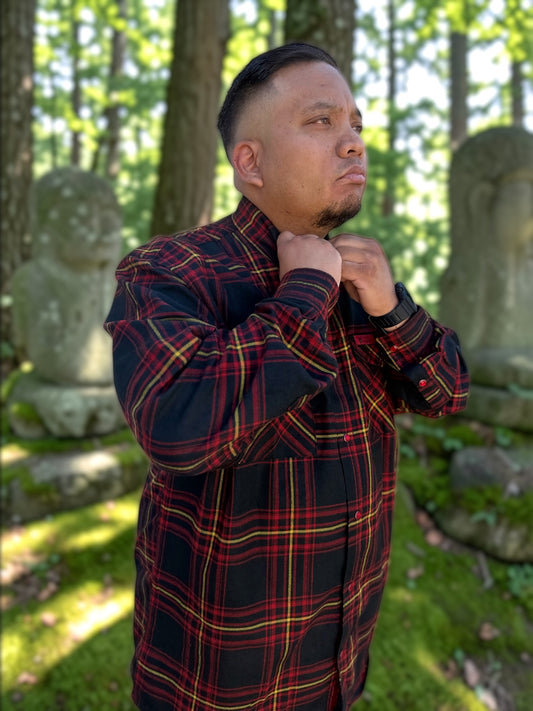 Hannya Glad Hatters Flannel