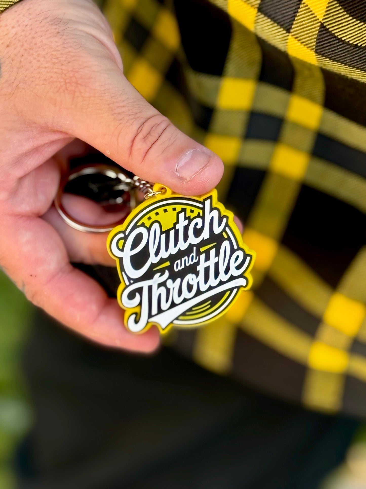 OG Crest Keychain (Yellow)