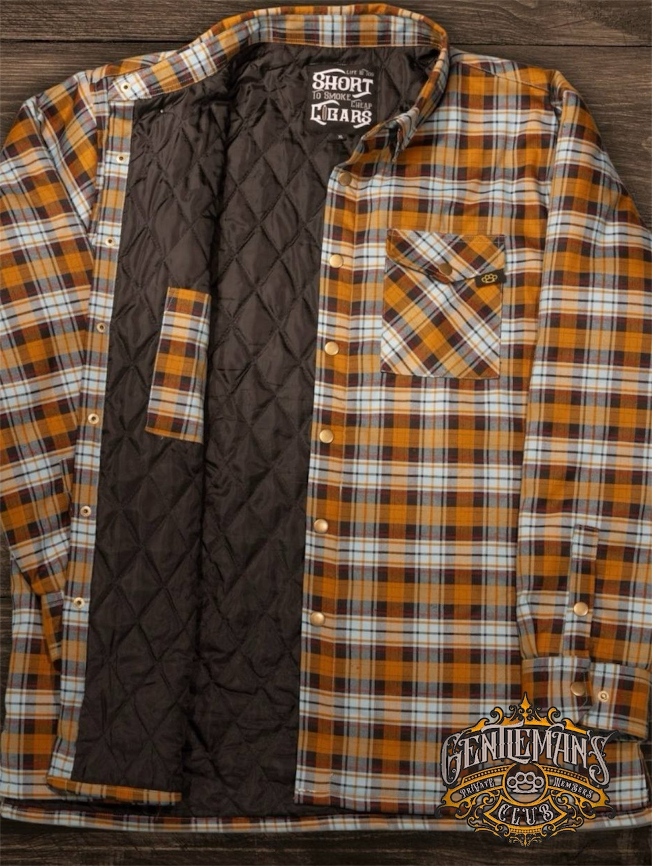 The Cigar Flannel Jacket