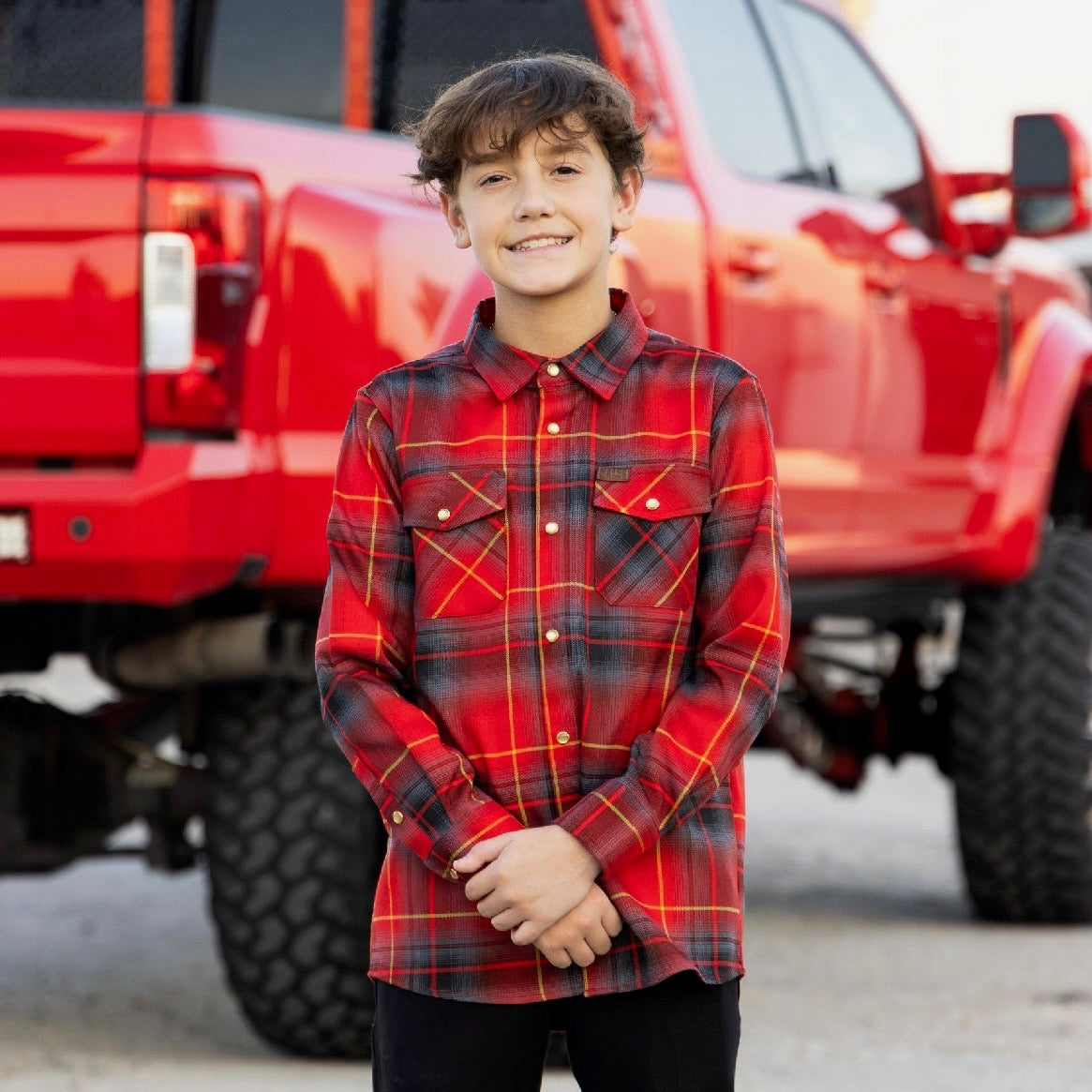 Youth Teufel Hunden Flannel