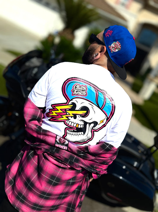 Elektric Bonehead White T-Shirt