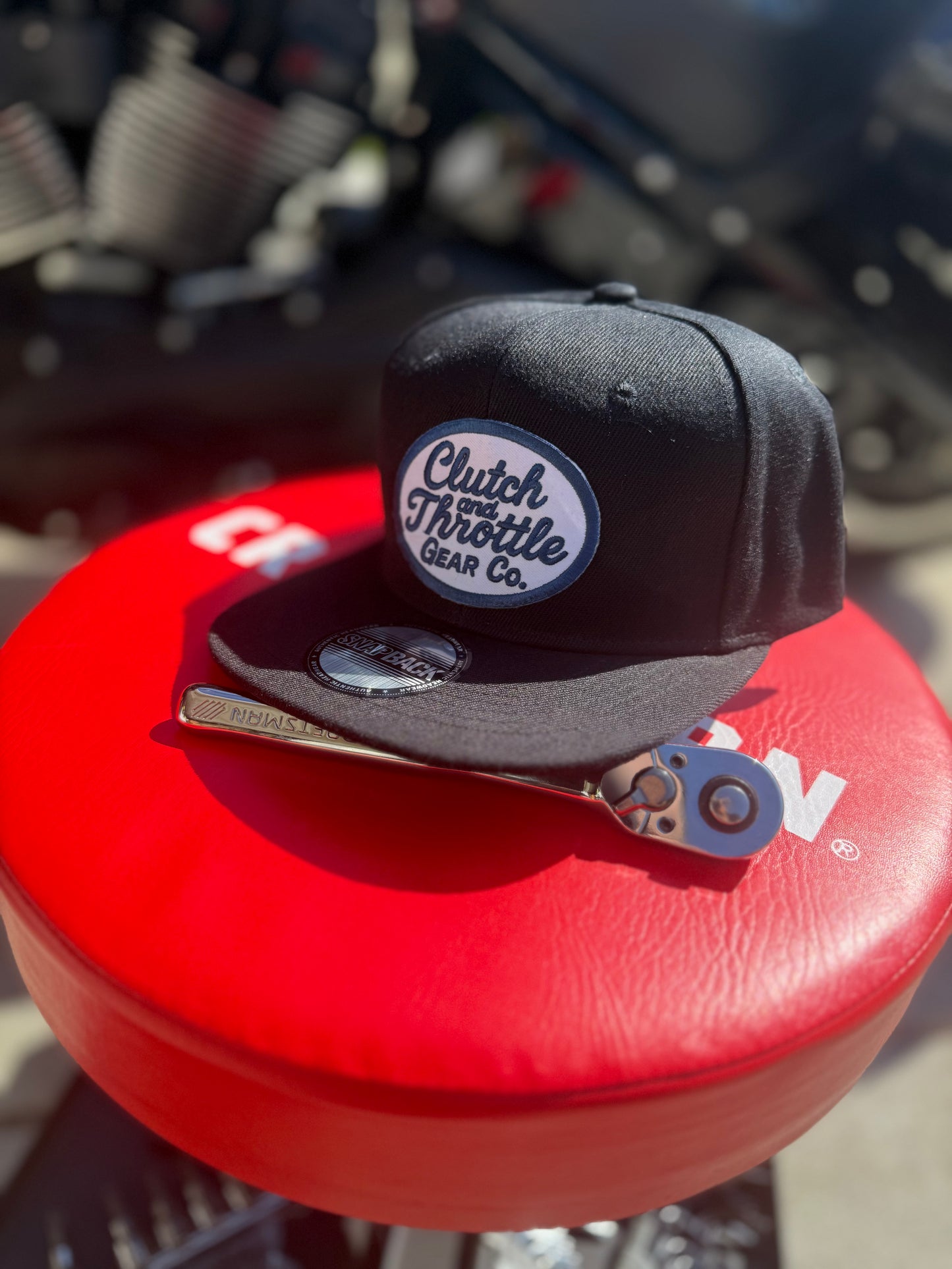 Grease Monkey Snapback (Black)