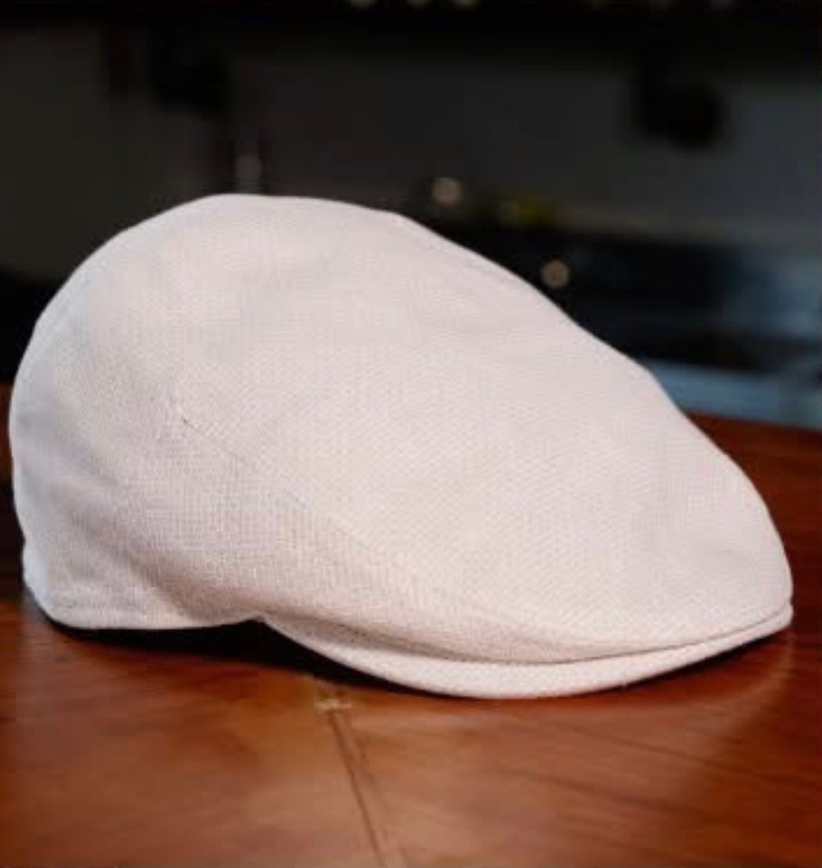 Dreamsicle Cream Flat Cap