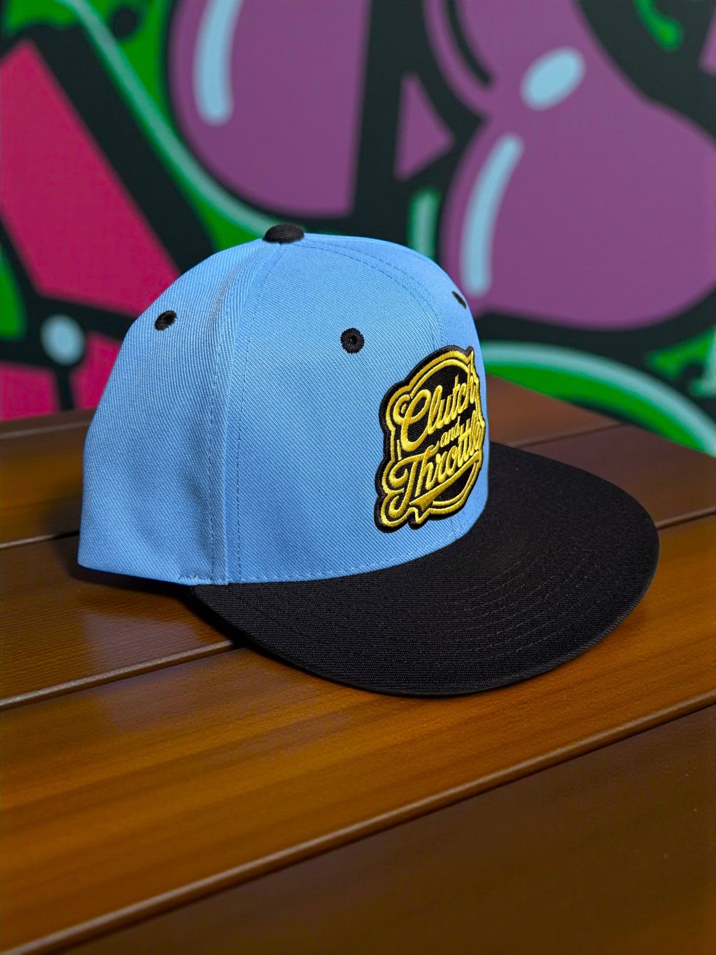 OG Crest Snapback (Baby Blue)