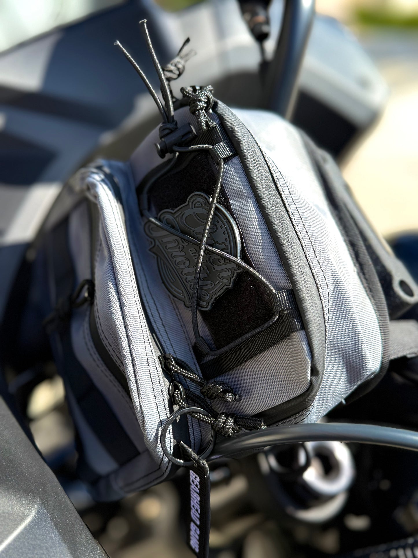 OG Crest Gunsmoke Grey Handlebar Bag
