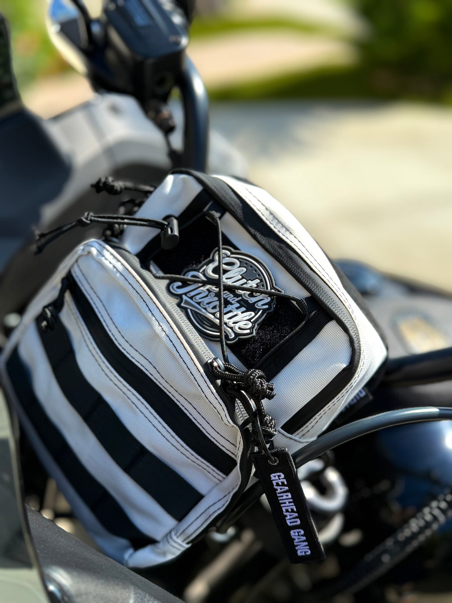 OG Crest Wheelie White Handlebar Bag