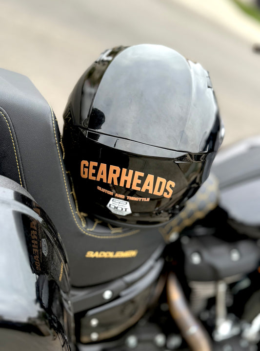Gearheads Block 6” Helmet Transfer Decal