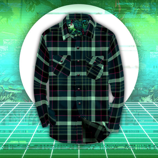 Alien vs. Predator Flannel (Green)