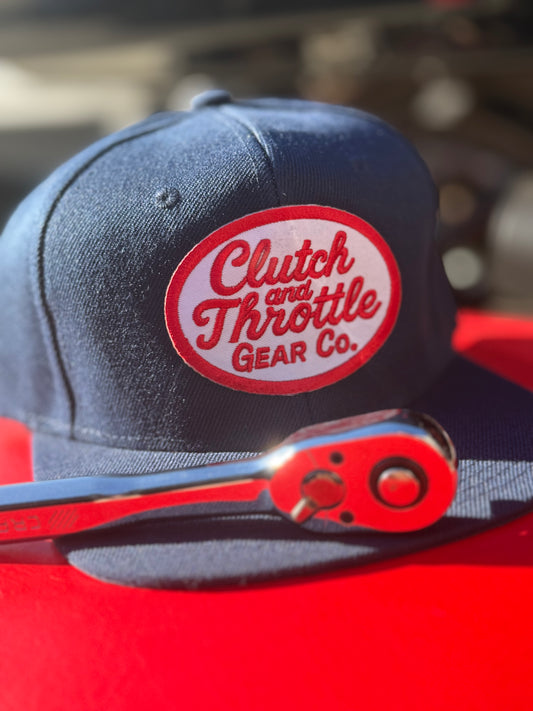 Grease Monkey Snapback (Navy Blue)