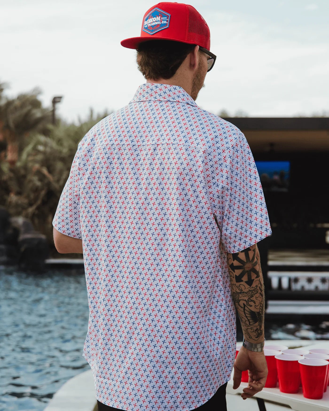 Party Hammer-RWB (White) Party Shirt