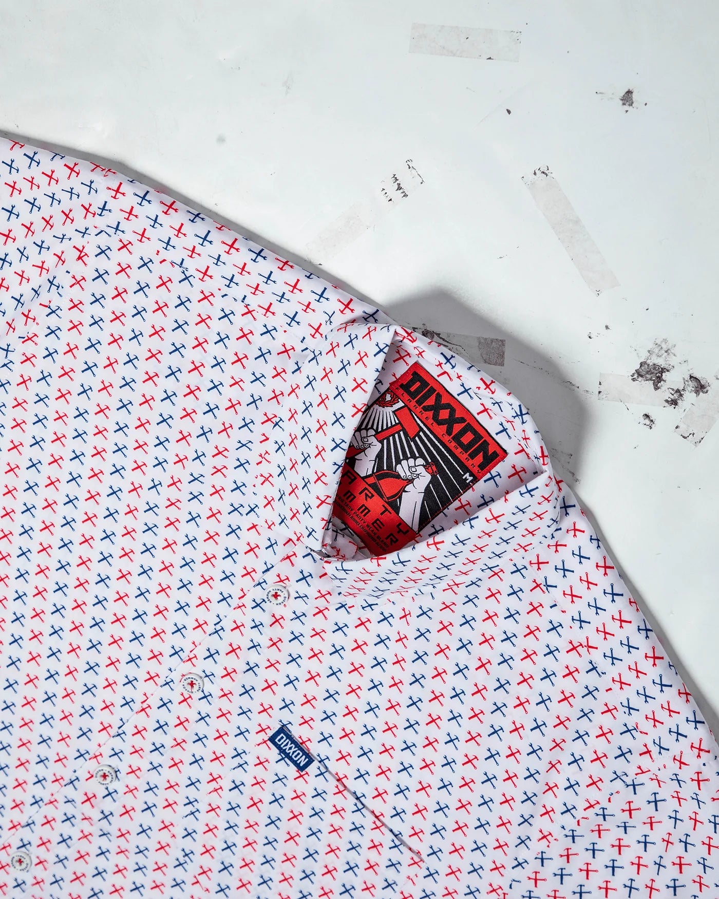 Party Hammer-RWB (White) Party Shirt
