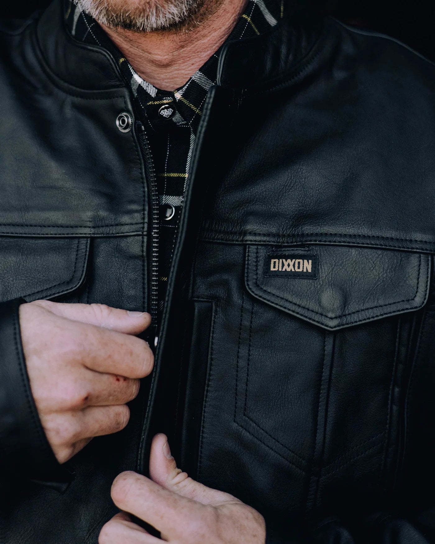 Hudson Leather Jacket (Black)