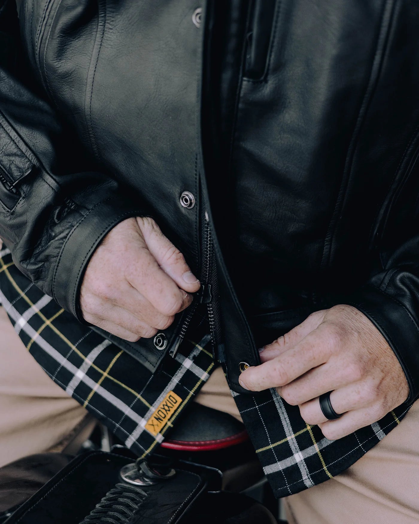 Hudson Leather Jacket (Black)