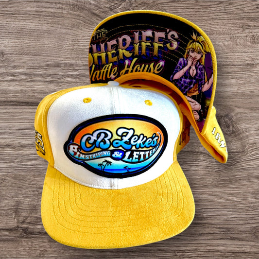 CB Zeke's Pinstriping Flat Bill Snapback