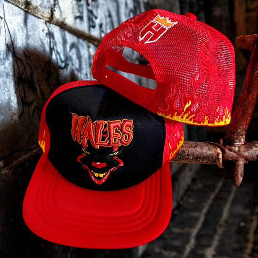 Cycle of Slumber Flat Bill Trucker (Red)