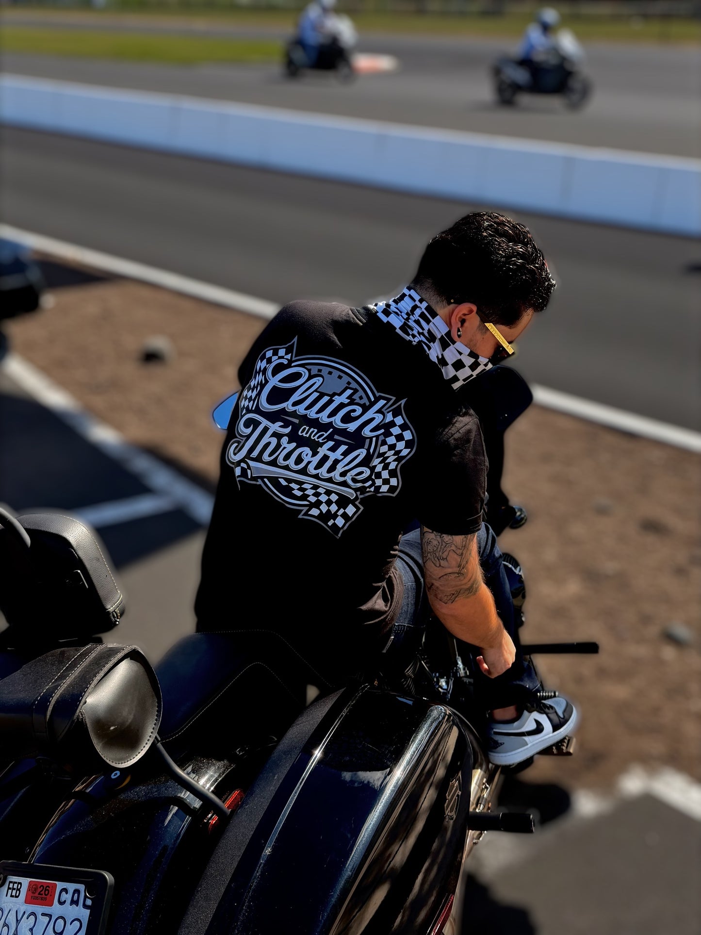 OG Crest Speed Racer Black T-Shirt