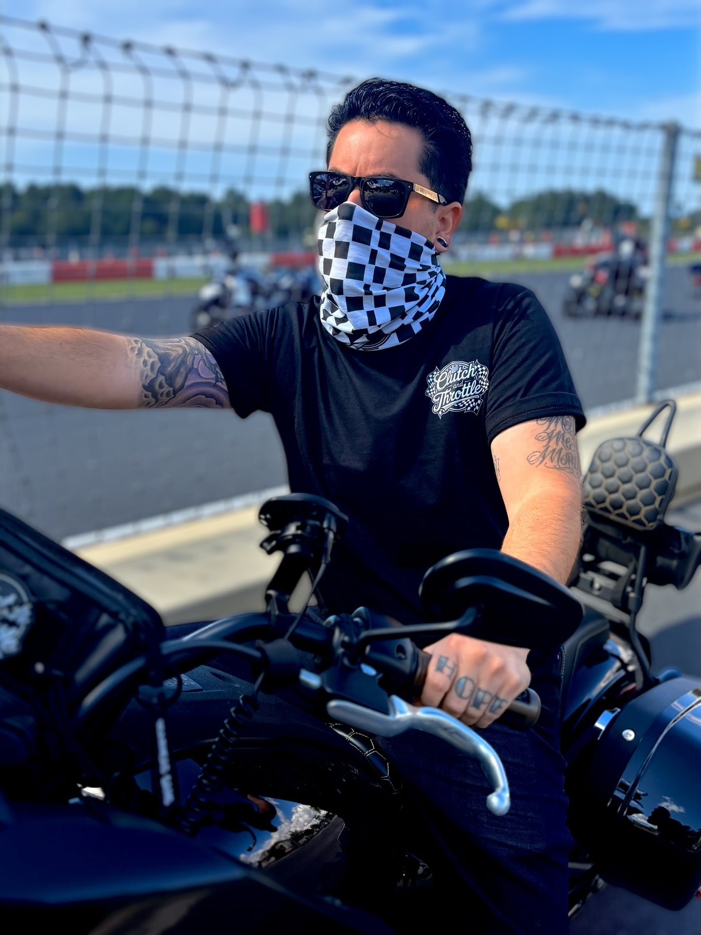 OG Crest Speed Racer Black T-Shirt